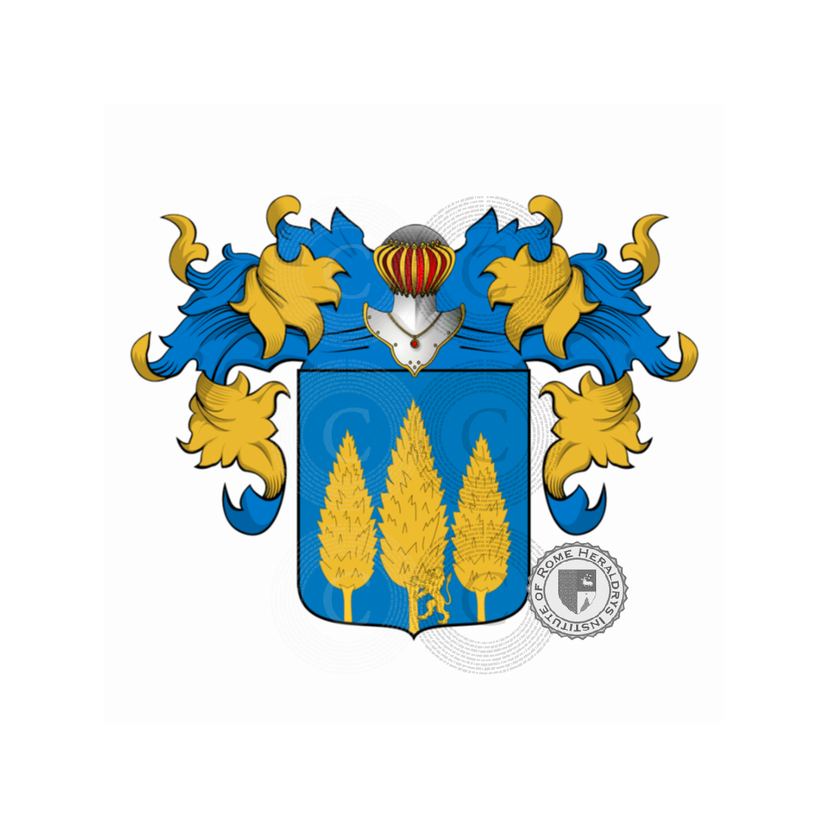 Coat of arms of familyBonaiuto, Bonaiudi,Bonaiudo,Bonajuto,Buonaiudi,Buonaiudo