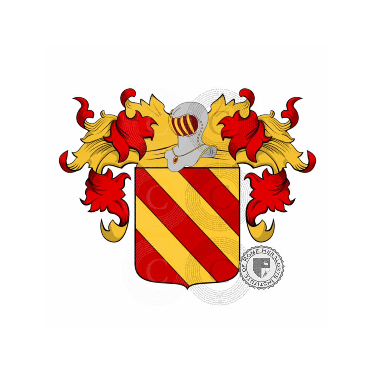 Escudo de la familiaMolignano, Molignani