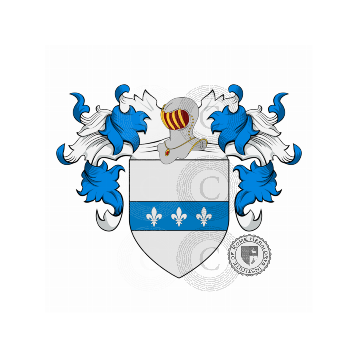 Wappen der FamilieMusi, Musia,Musiani,Musiano,Musicco
