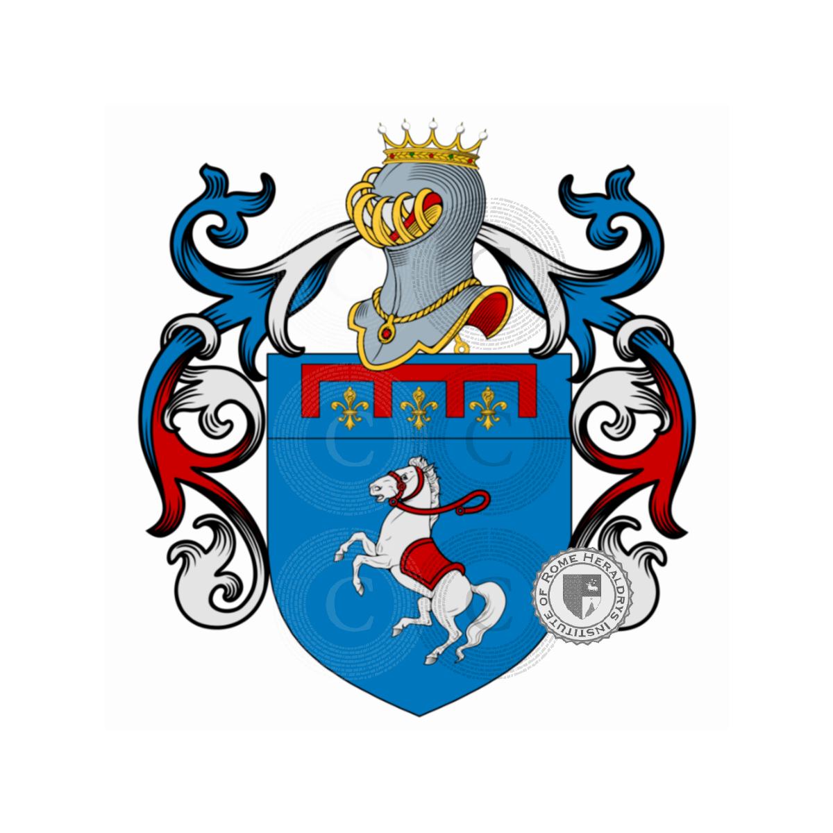 Coat of arms of familyAccursi, Accursi