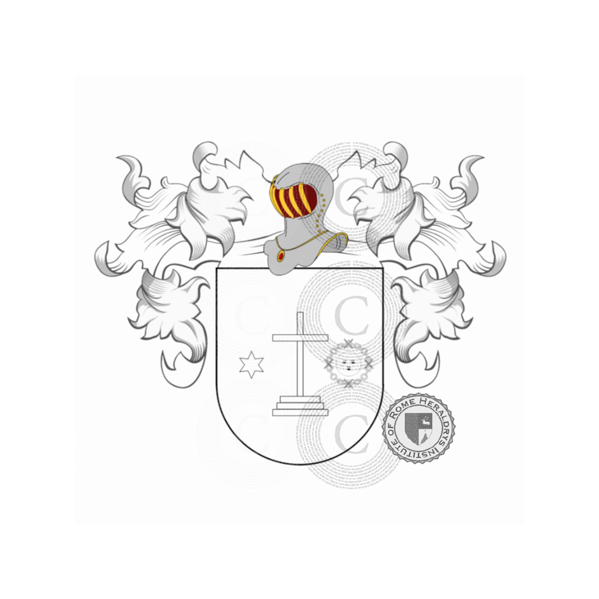 Wappen der FamilieFernández de Piérola