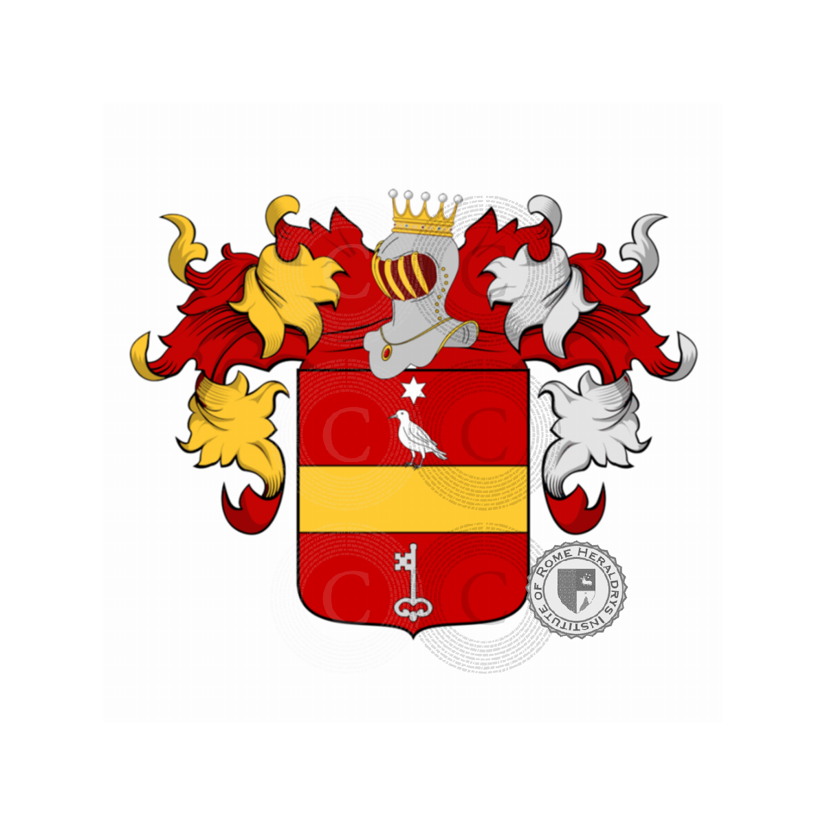 Wappen der FamilieCeccarini, Ceccarini