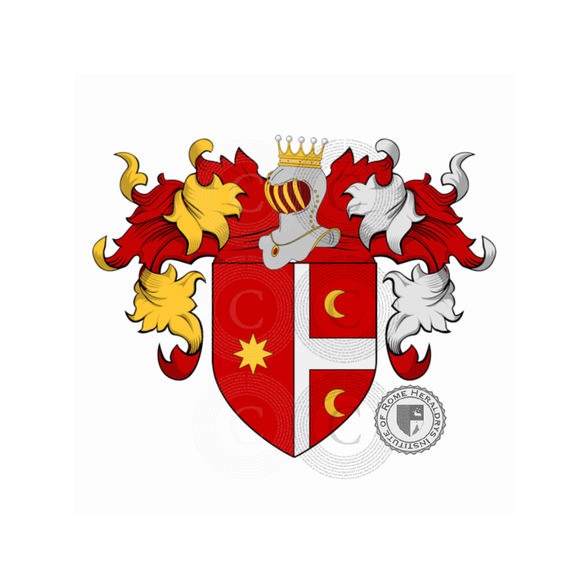 Wappen der FamilieTurini, Baronci Turini