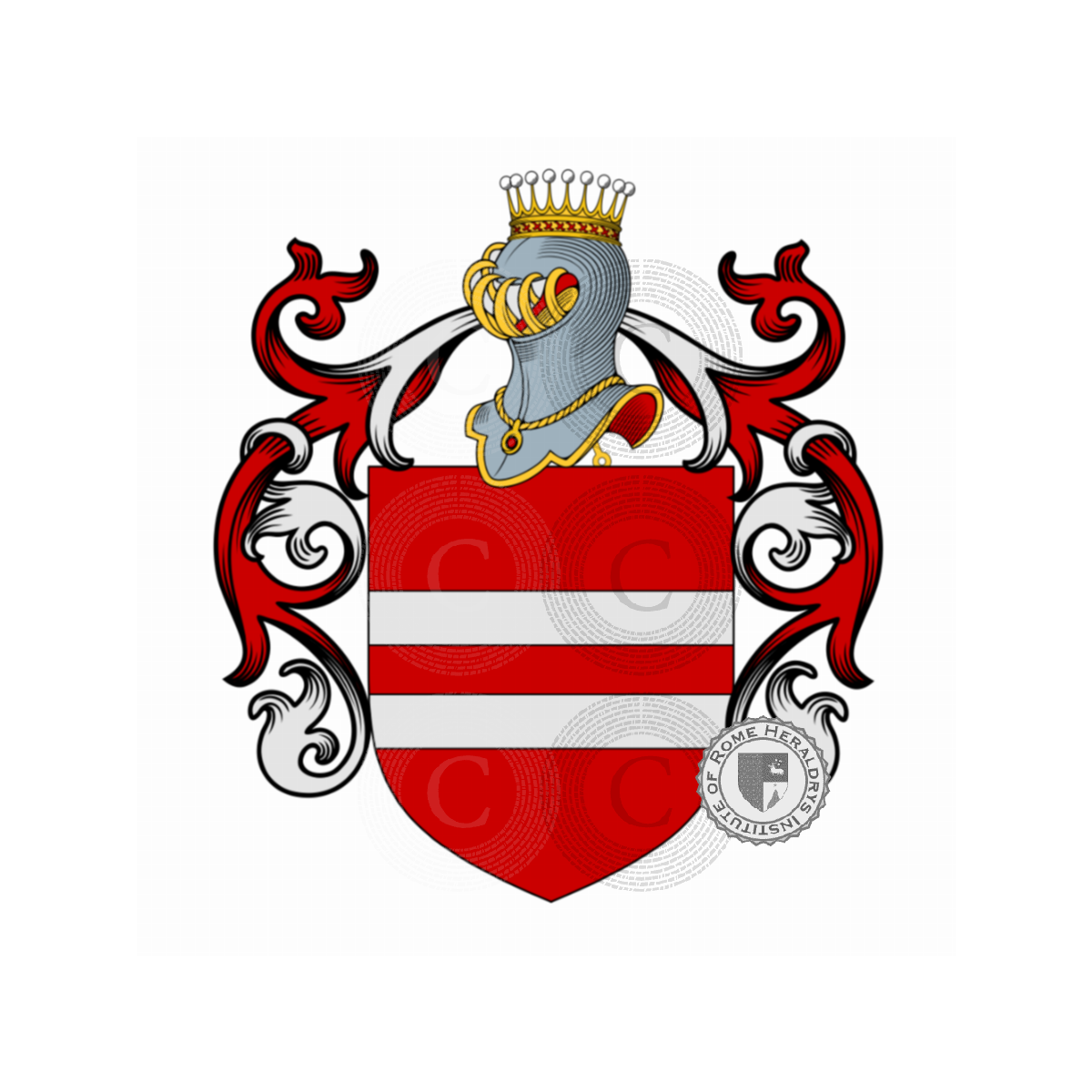 Coat of arms of familyFasanella, Fasanelli,Fasanello