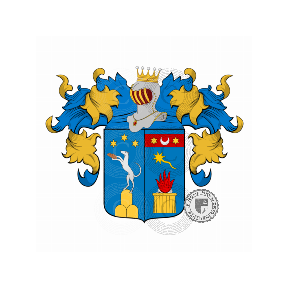 Wappen der FamilieTozzi Condivi