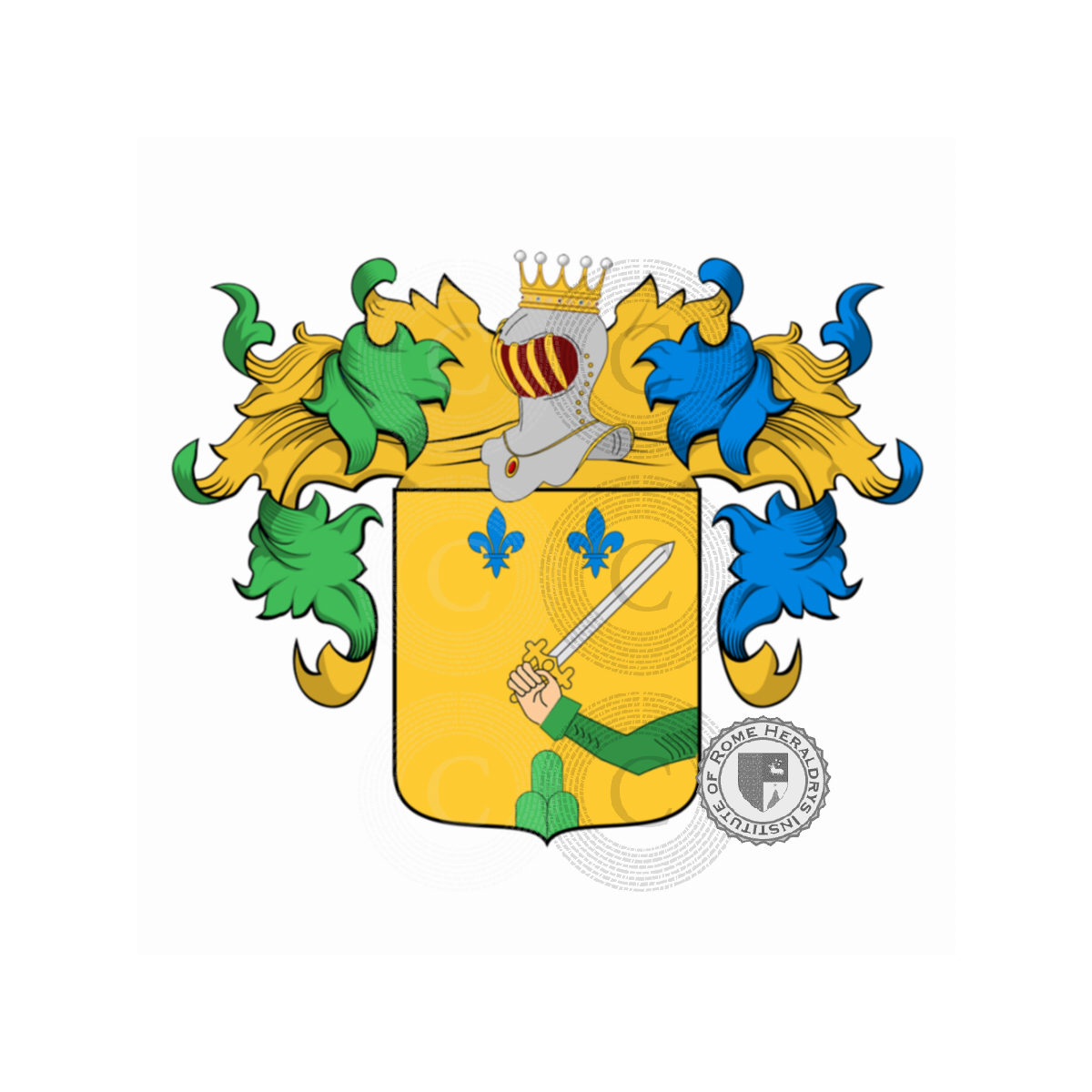 Wappen der FamilieSerio, di Serio
