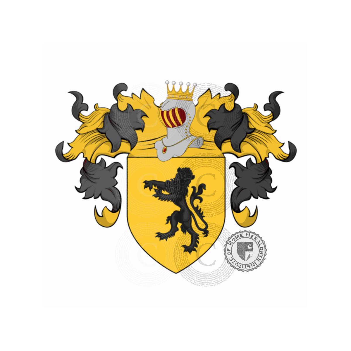 Coat of arms of familyTrambacchini