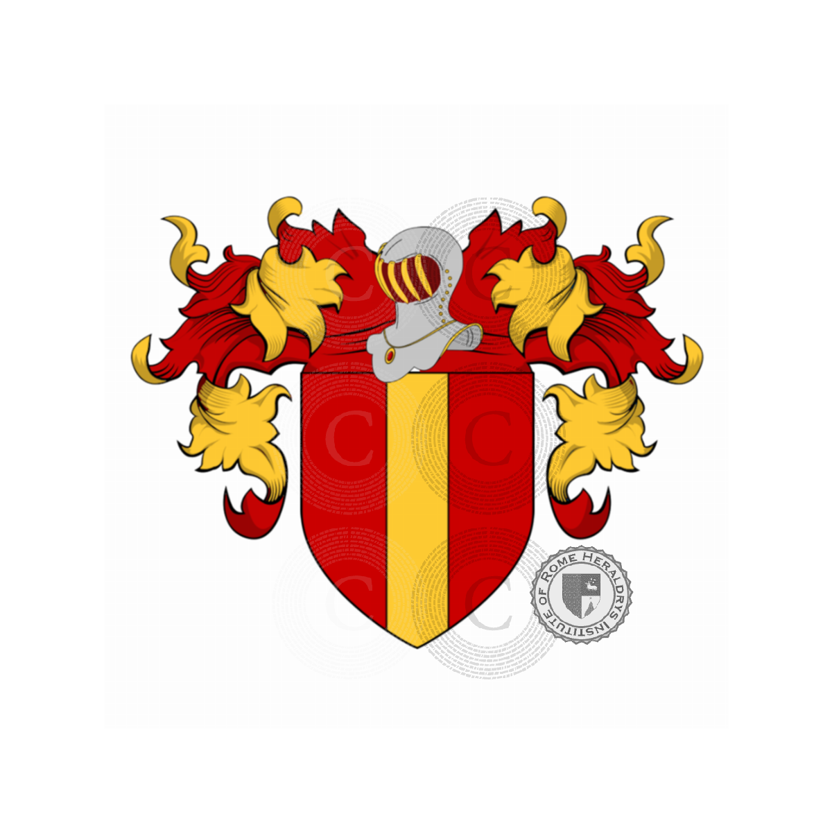 Coat of arms of familyDucatelli, Catelli,Cutelli