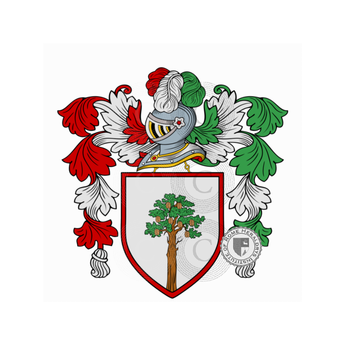Coat of arms of familydella Noce, dal Noce,del Noce,della Noce