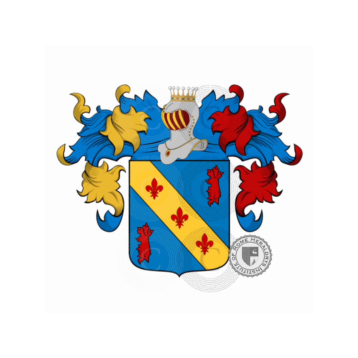 Wappen der Familiede Fusco, de Fusco,Fusca