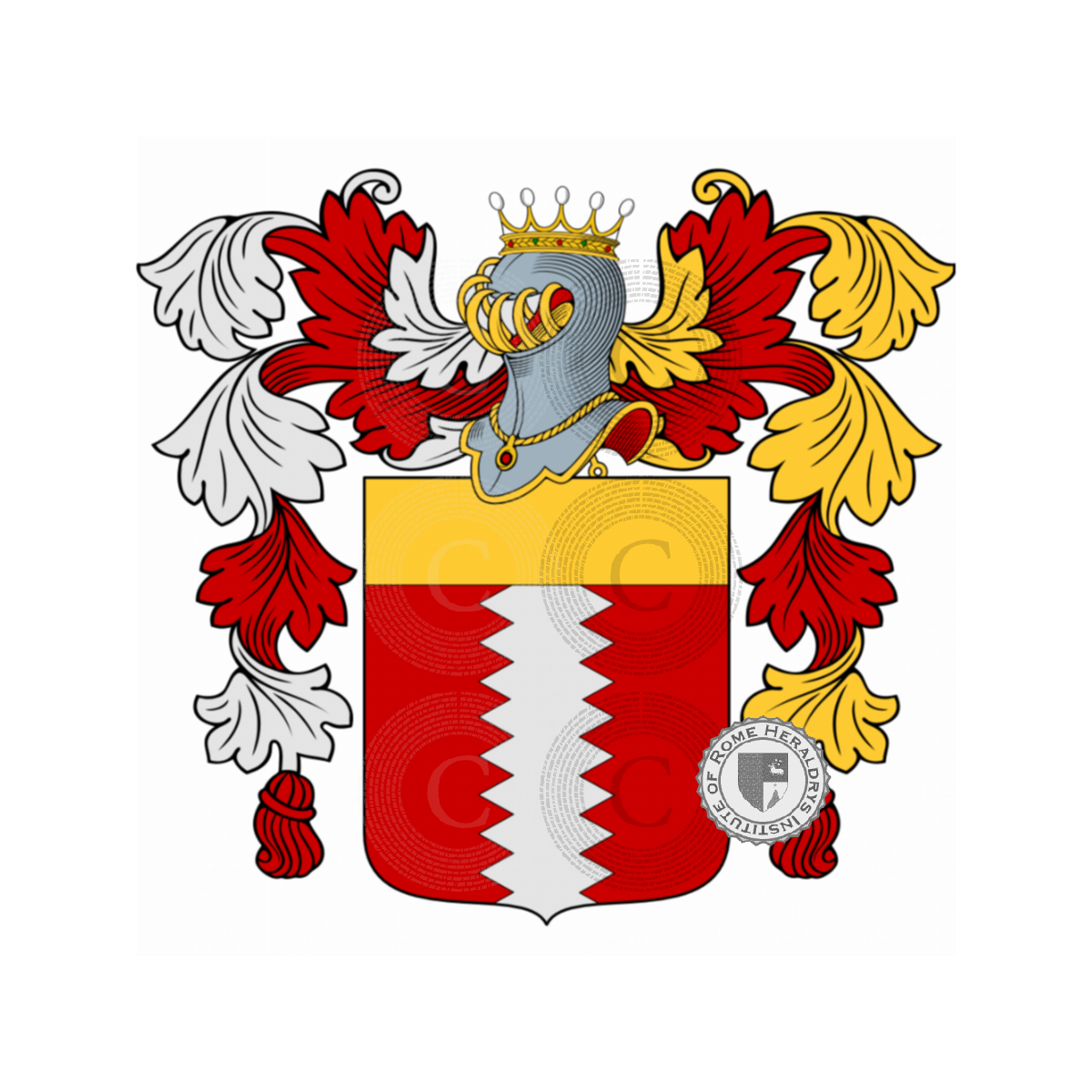 Coat of arms of familyFalco, de Falco,Falchi