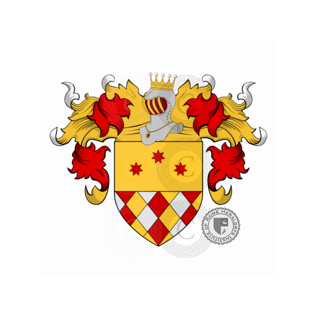 Wappen der FamilieGiannini, Giovannini,Rossi Giannini