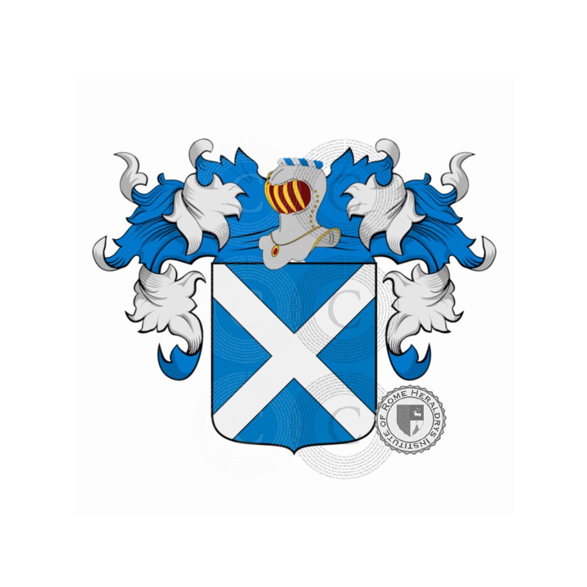 Coat of arms of familyZamperino, Zampedroni,Zamperoni