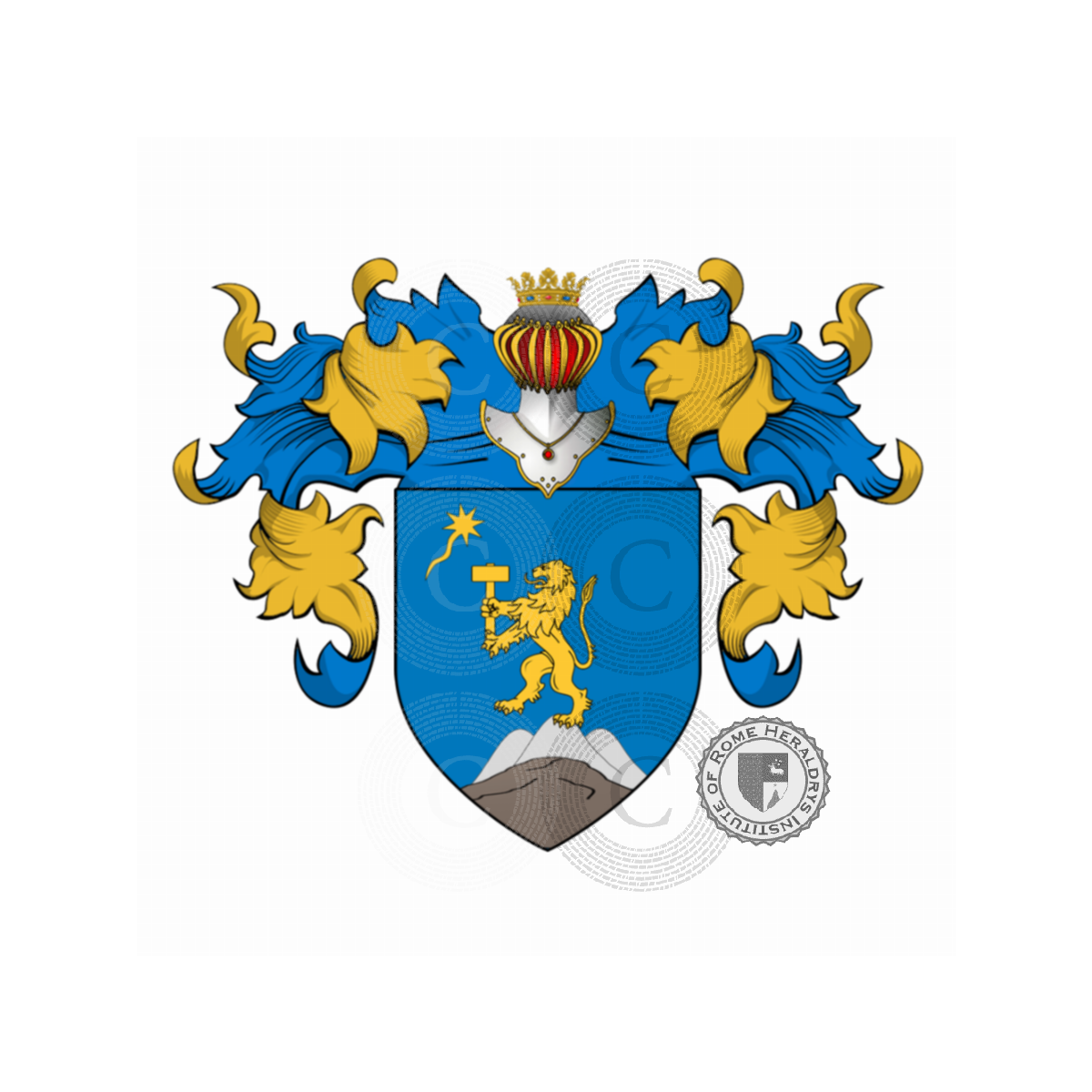 Coat of arms of familyPiromallo di Montebello, Piromalli