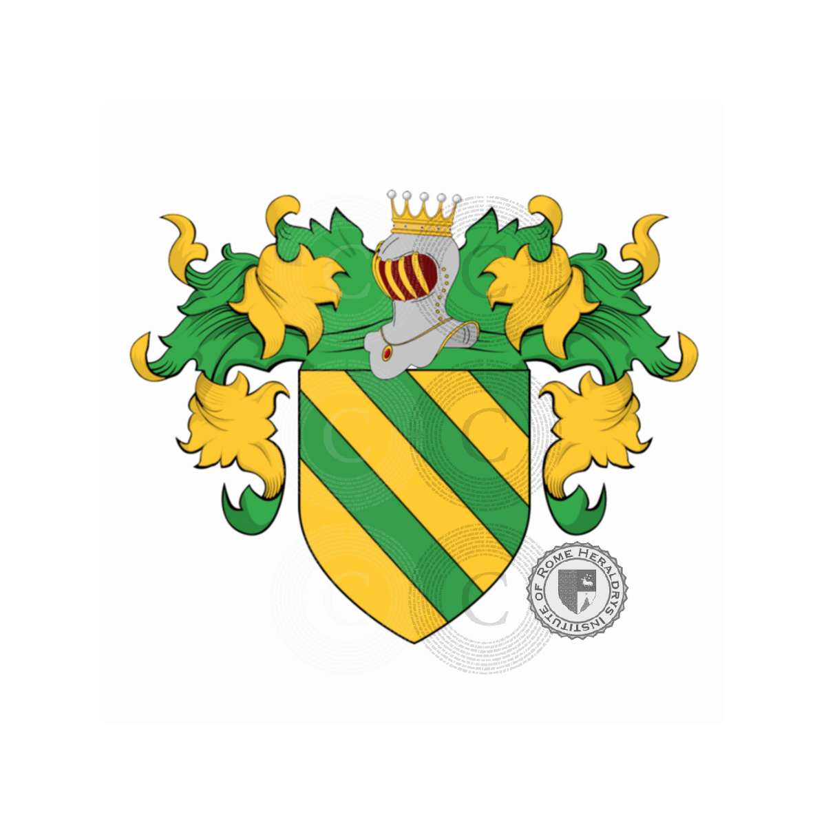Wappen der FamilieDalcampanil, Campanile,Campanili,dal Campanile