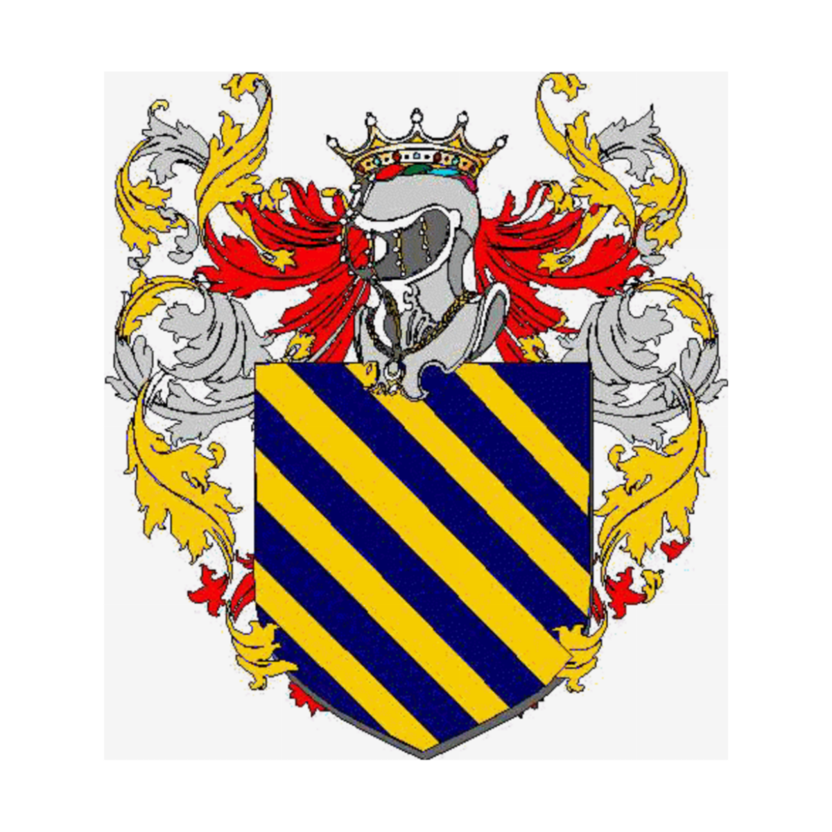 Wappen der FamilieCosta, de Clementi