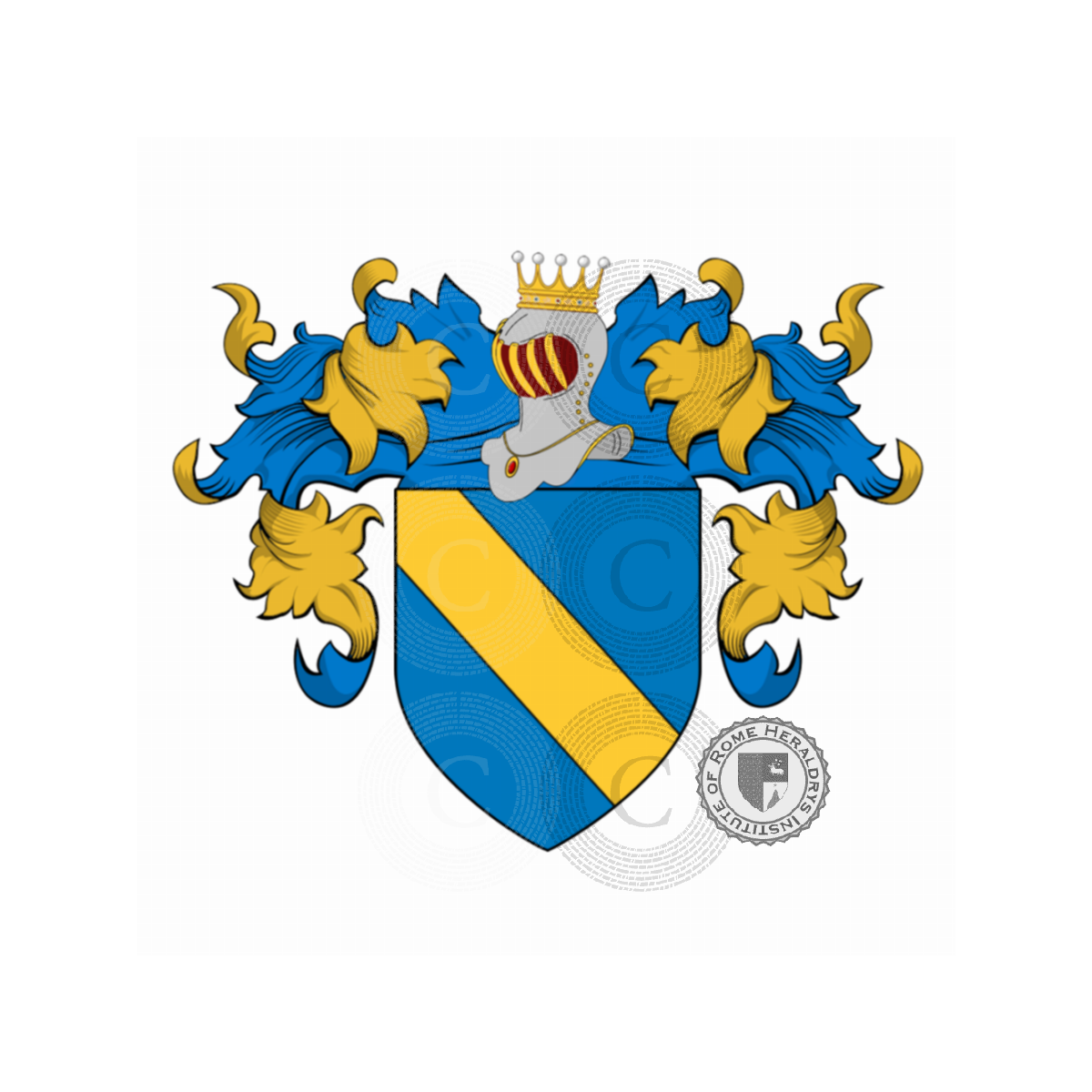 Coat of arms of familyBlandin De Chalain, Blandin de Deine