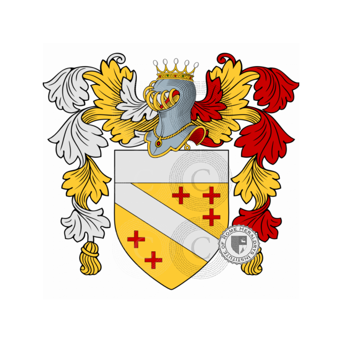 Coat of arms of familyCecco d'Alberto, Cecchetti,Cecco