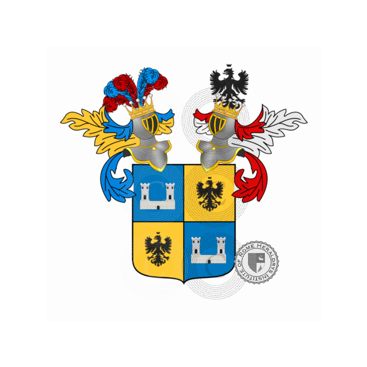 Wappen der FamilieRigotti, Girmani,Gismano,Rigotti Gismani,Rigotto Gismani