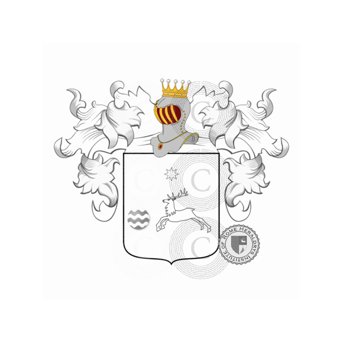 Wappen der FamilieLa Russa, Russa