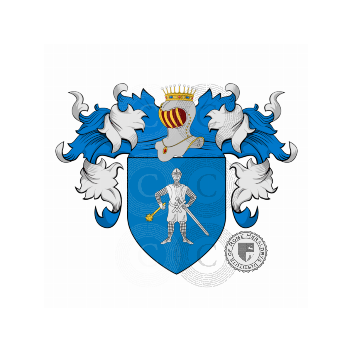 Coat of arms of familyRuggini, Rugini