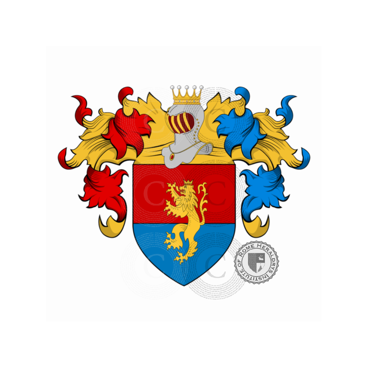 Coat of arms of familyGabiano, di Gabiano,Gabbiano,Gabiani
