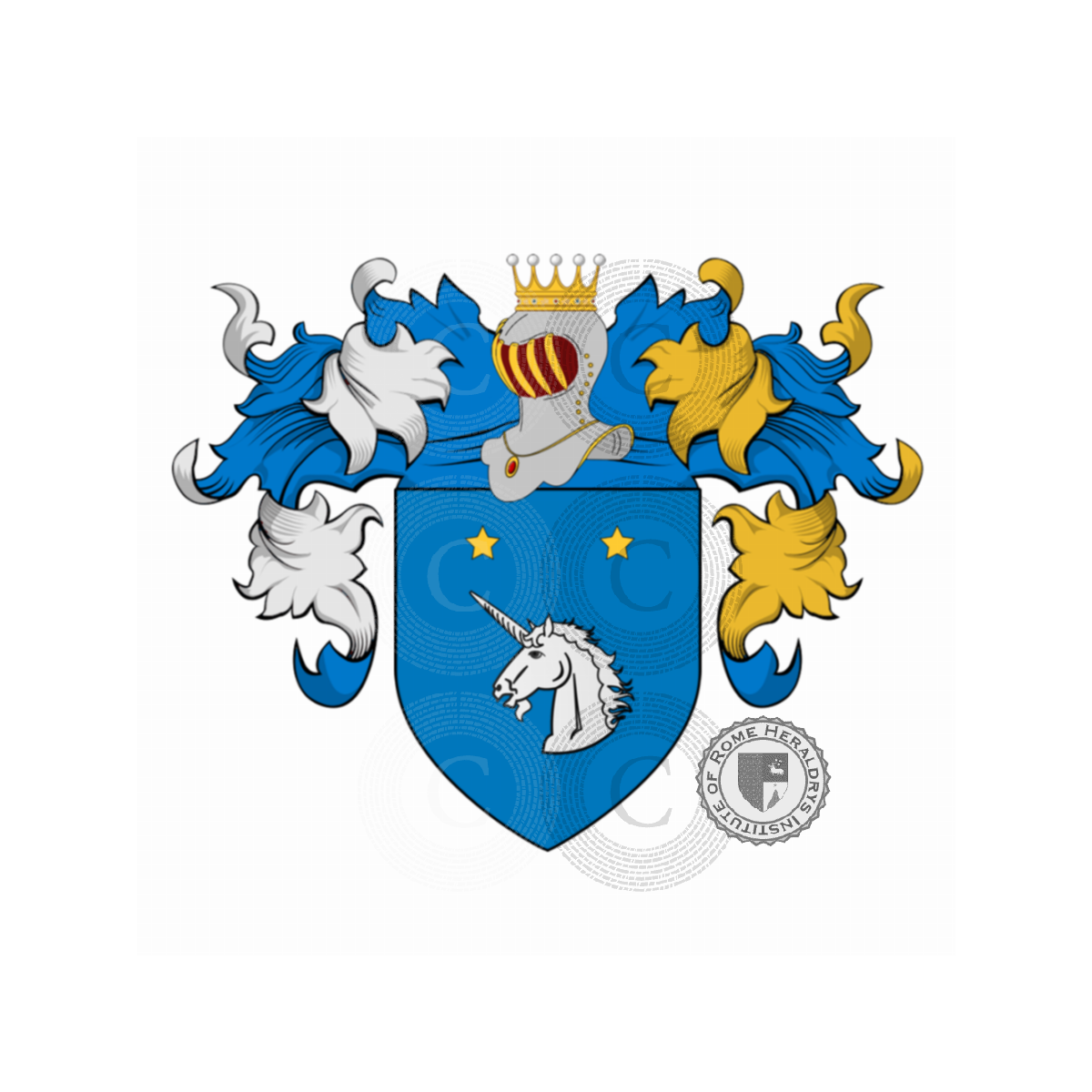 Coat of arms of familyle Cornier, Corniere,le Cornier