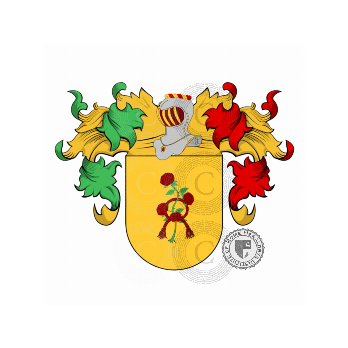 Coat of arms of familyDemenech, De Menech