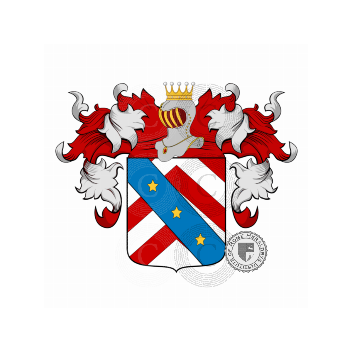 Coat of arms of familyBocca Pecora, Beccapecora
