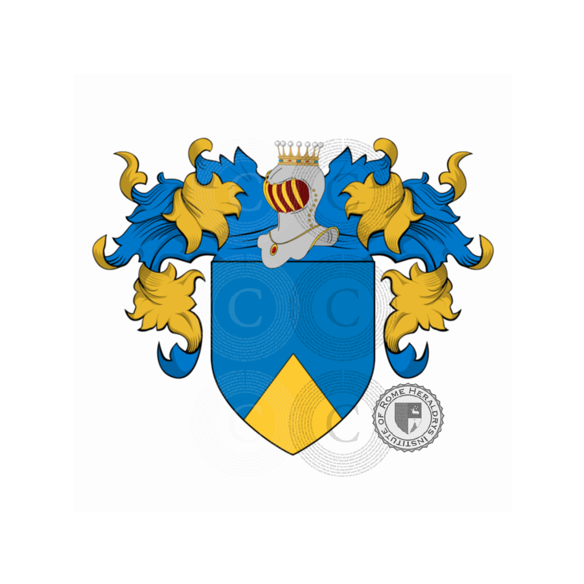 Wappen der FamiliePizzuto, de Grossi,Grosso