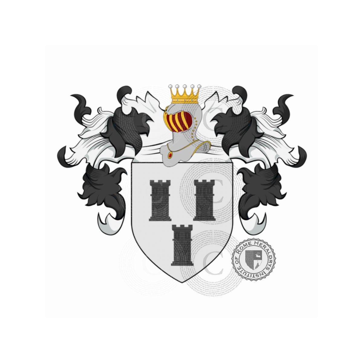 Wappen der Familievan Torre, van Torre