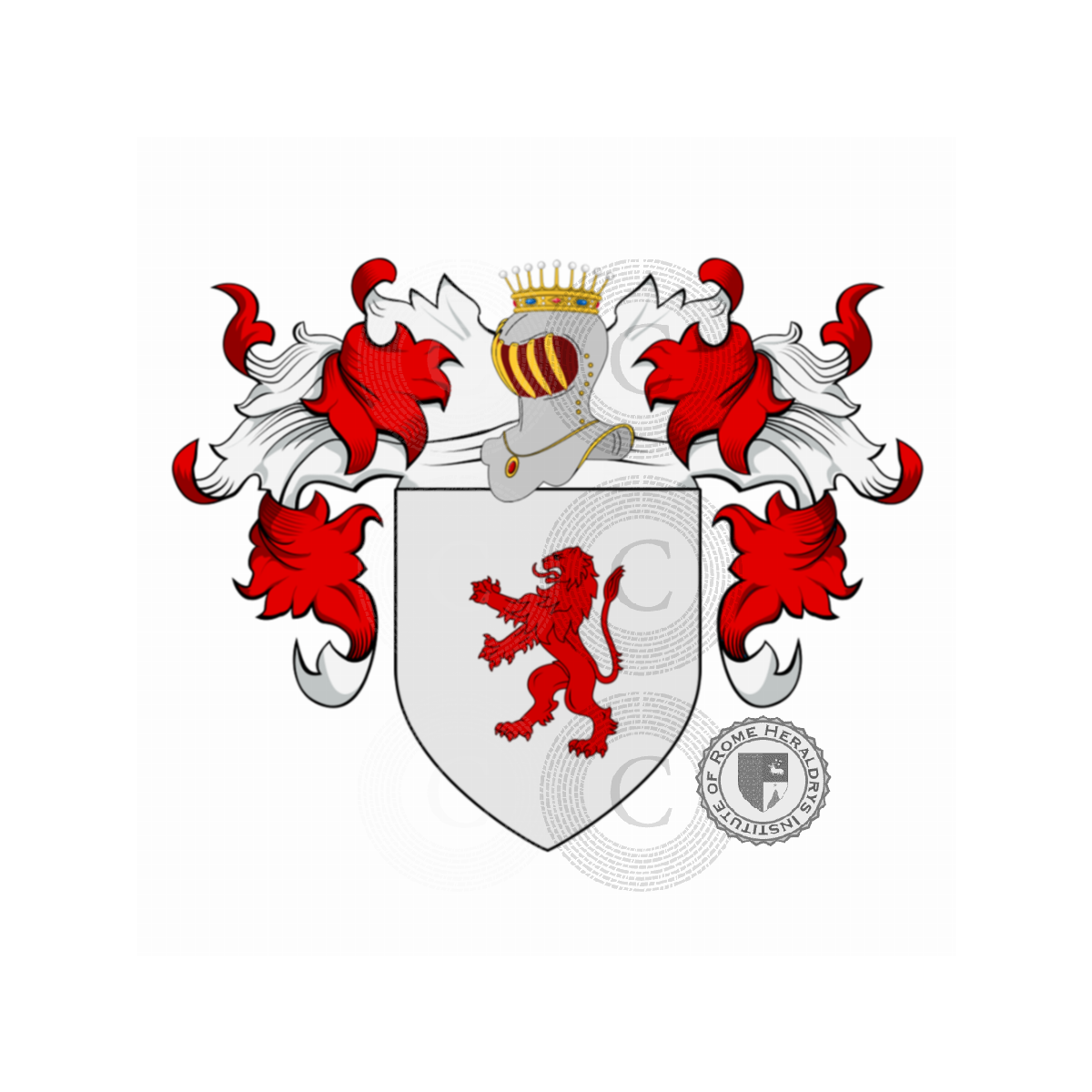 Wappen der FamilieRossi, de Rossi,de Rubeis,Rosso,Russo
