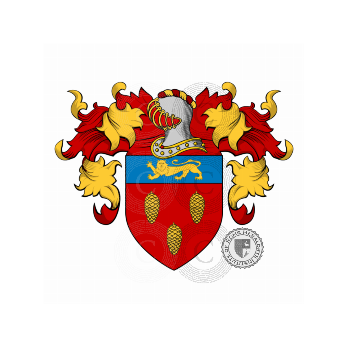 Coat of arms of familyMascarello, Mascherin