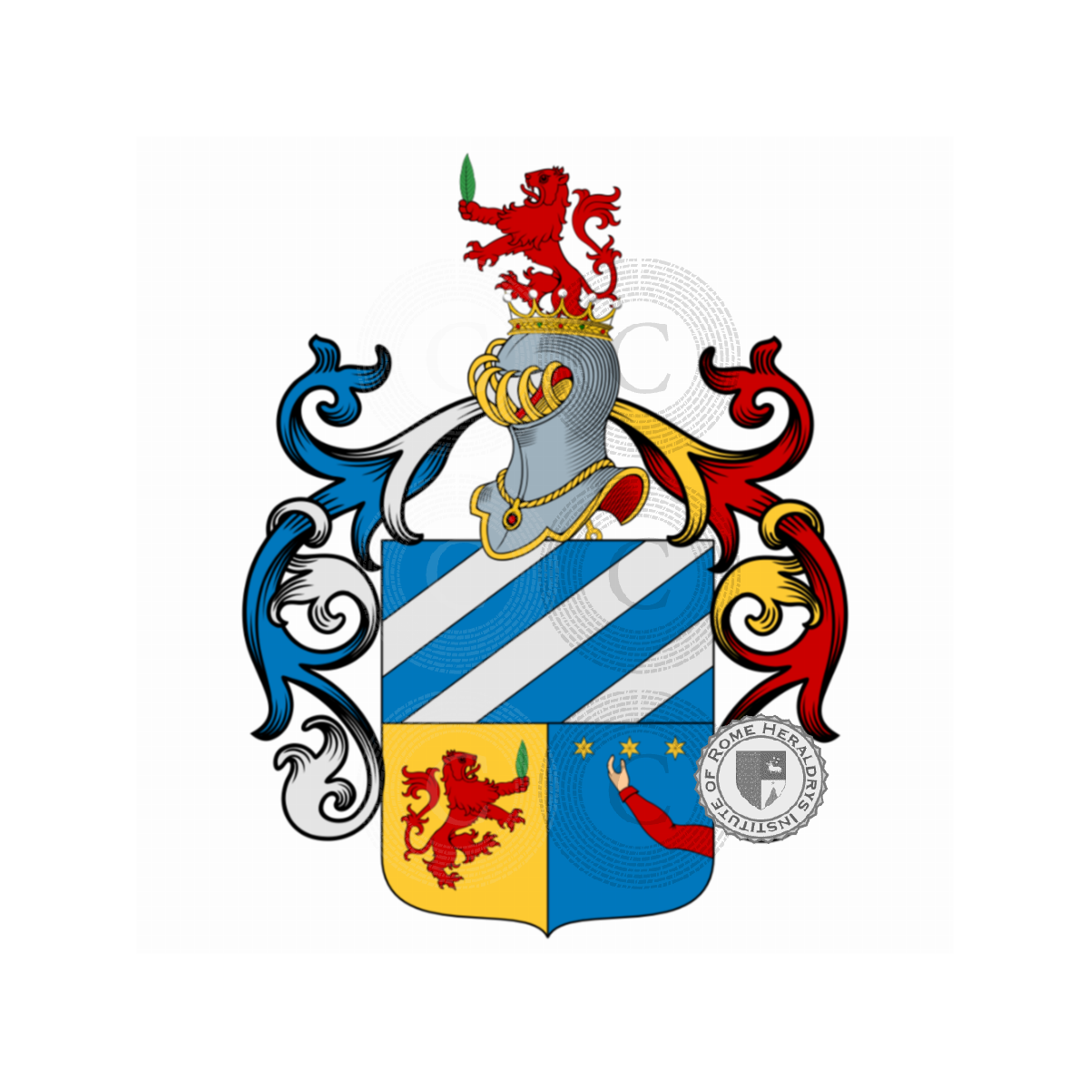 Escudo de la familiaFoglia, dalla Foglia,Foglie