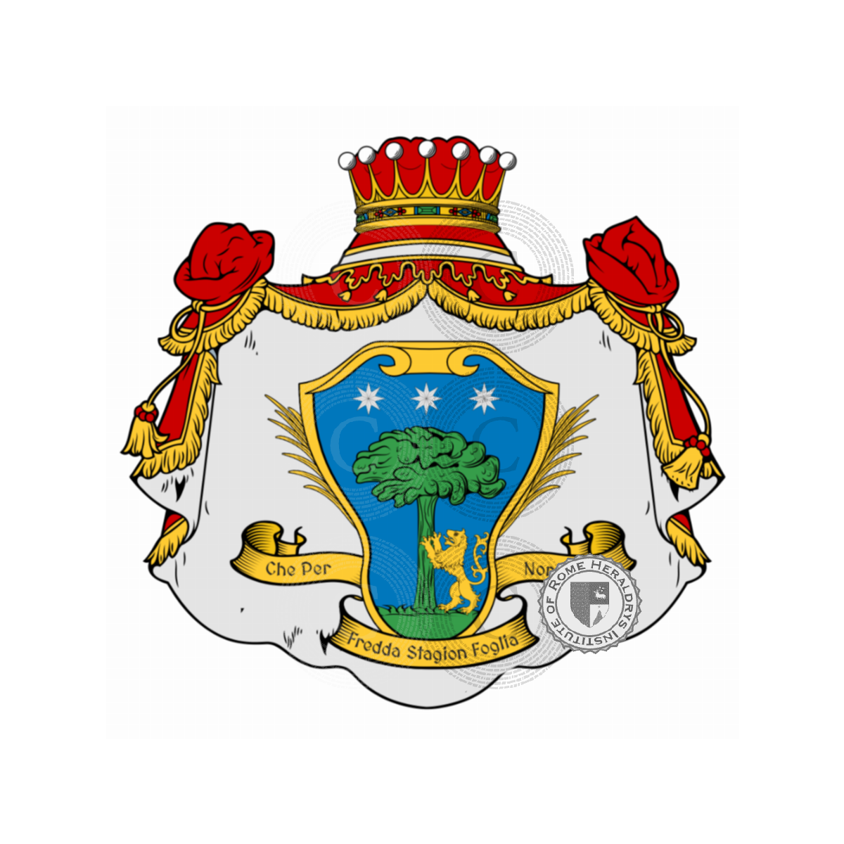Coat of arms of familyFoglia, dalla Foglia,Foglie