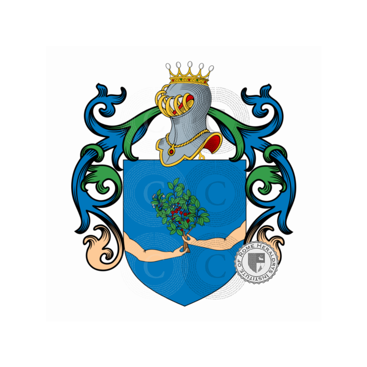 Wappen der FamilieCerasa, Cerasani