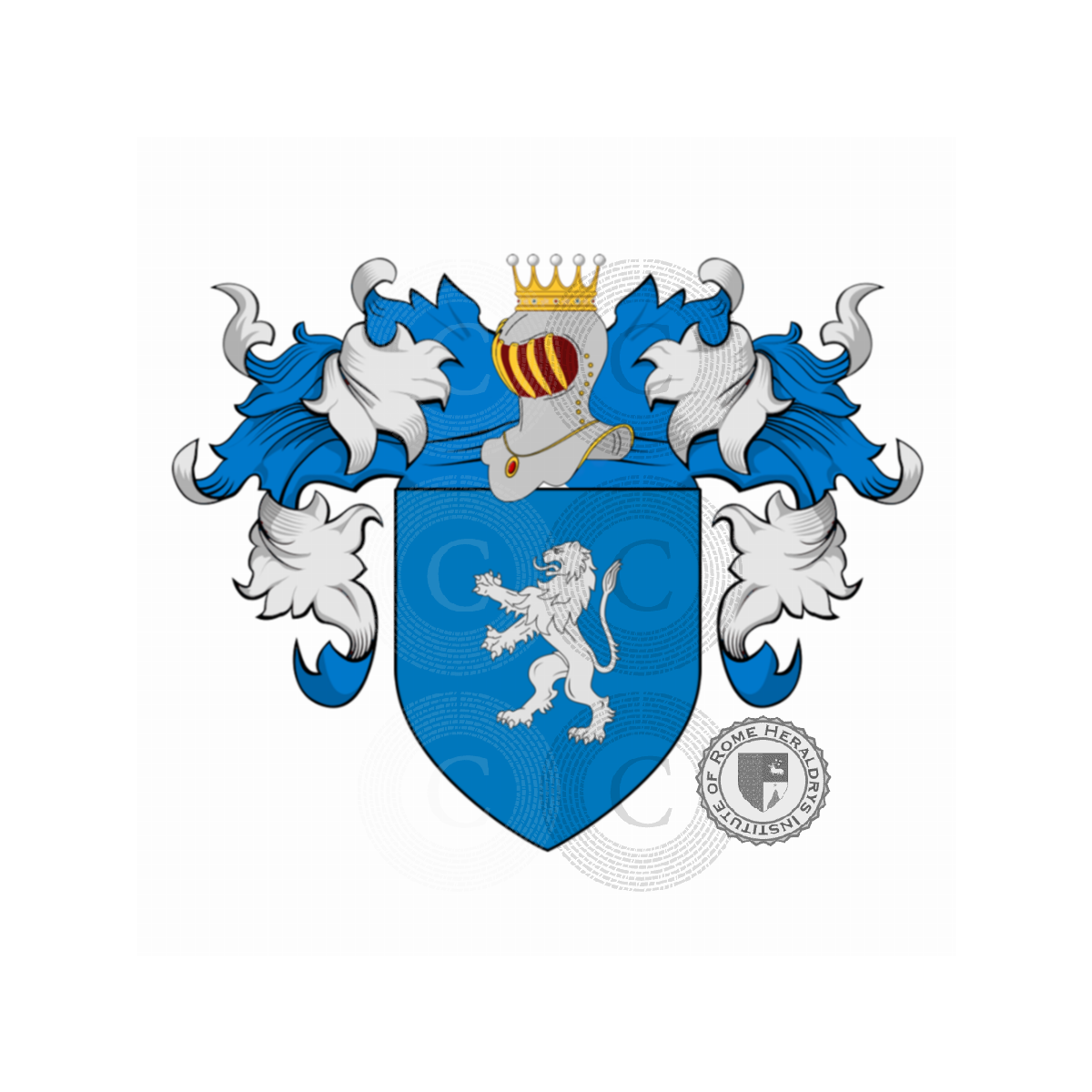 Coat of arms of familyBerthe de Villers, Weippert,Wiprechti
