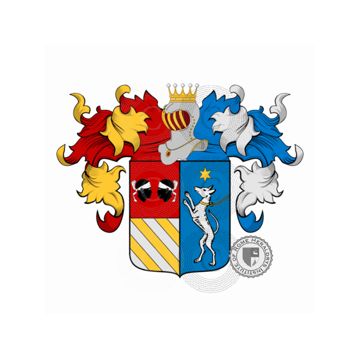 Coat of arms of familyCorsetti