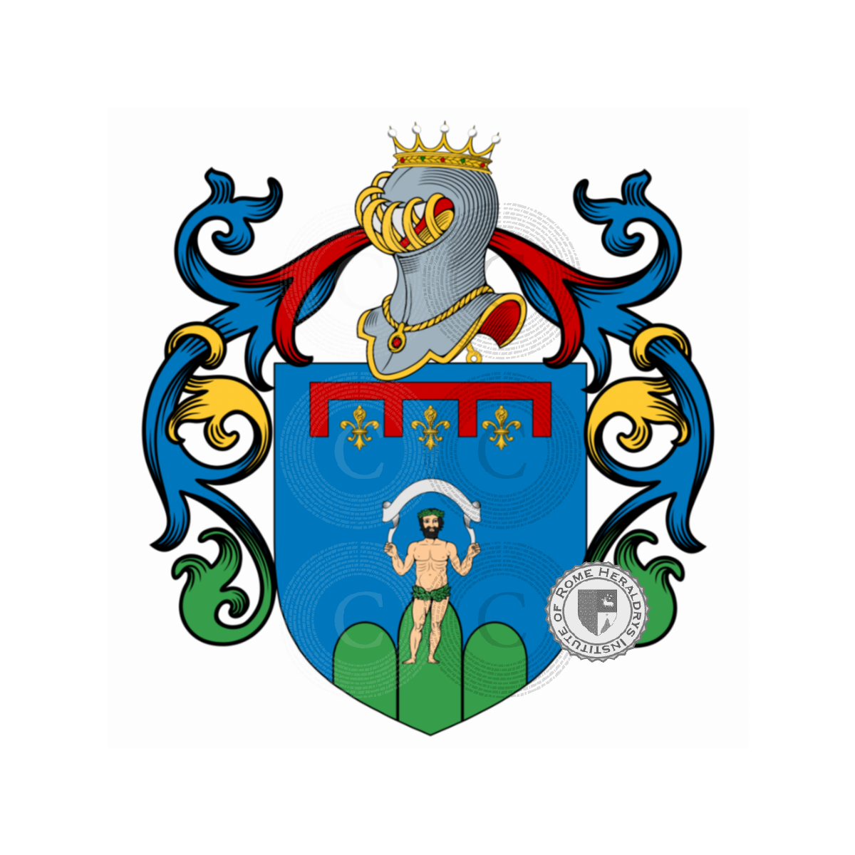Wappen der FamilieTomasi, Tomasi di Lampedusa,Tomasi di Sciacca,Tommasi