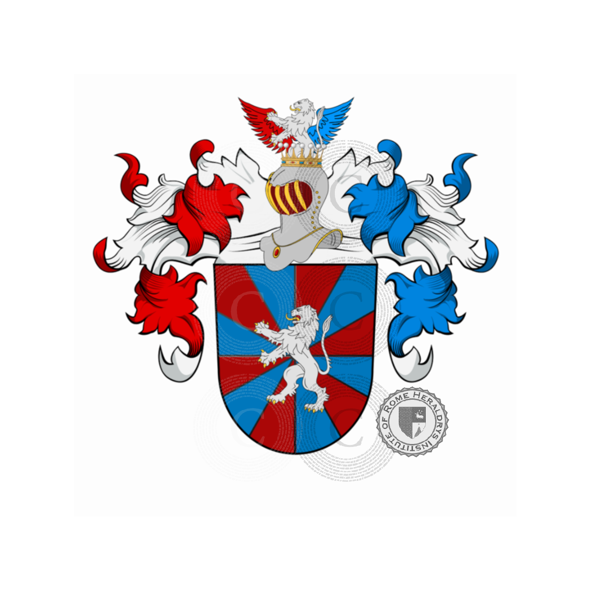 Wappen der FamilieGerlach, Gerlach de Gerlachhein,Gerlaci,Gerlacus
