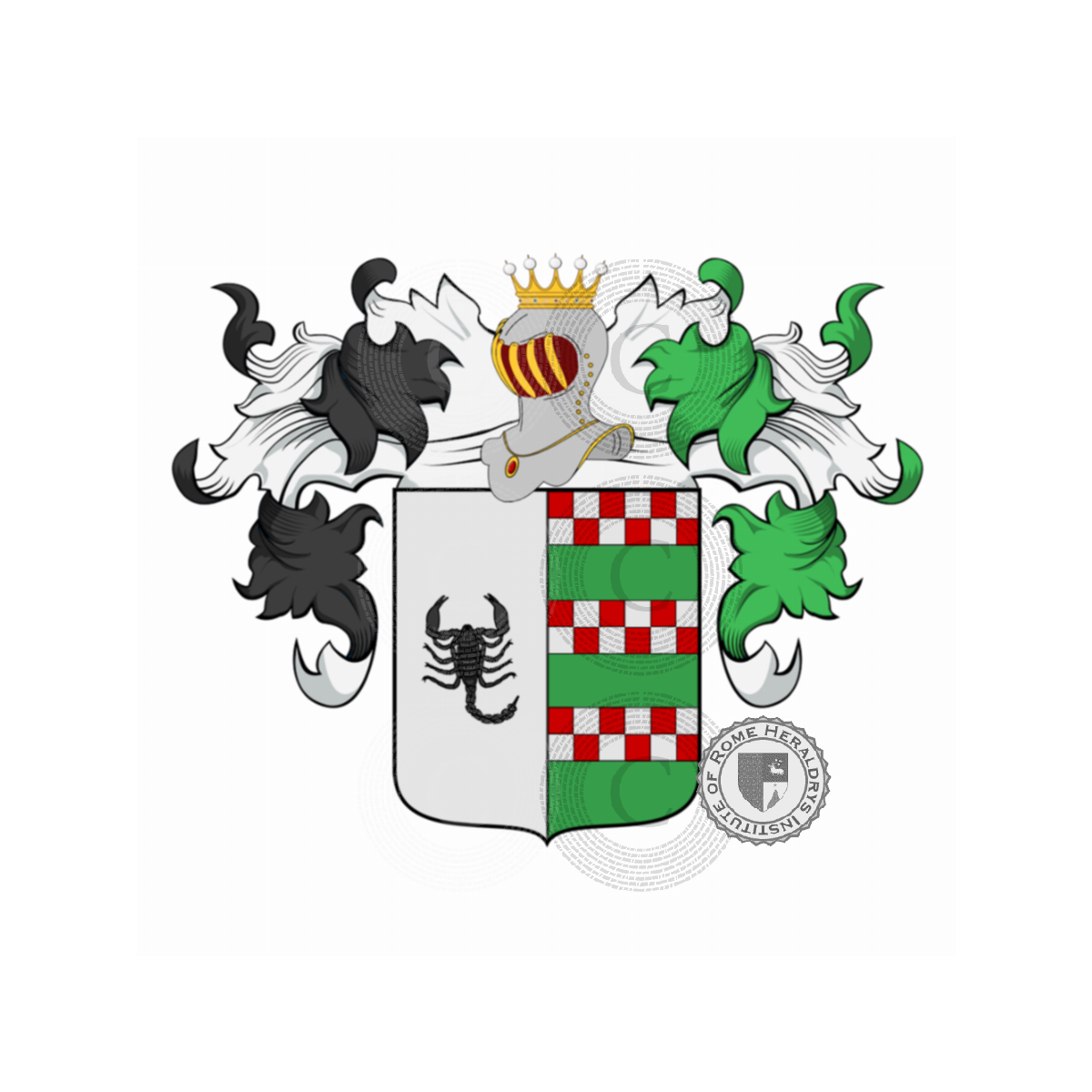 Wappen der FamilieBarcelloni Corte, Barcellona,Barcelloni