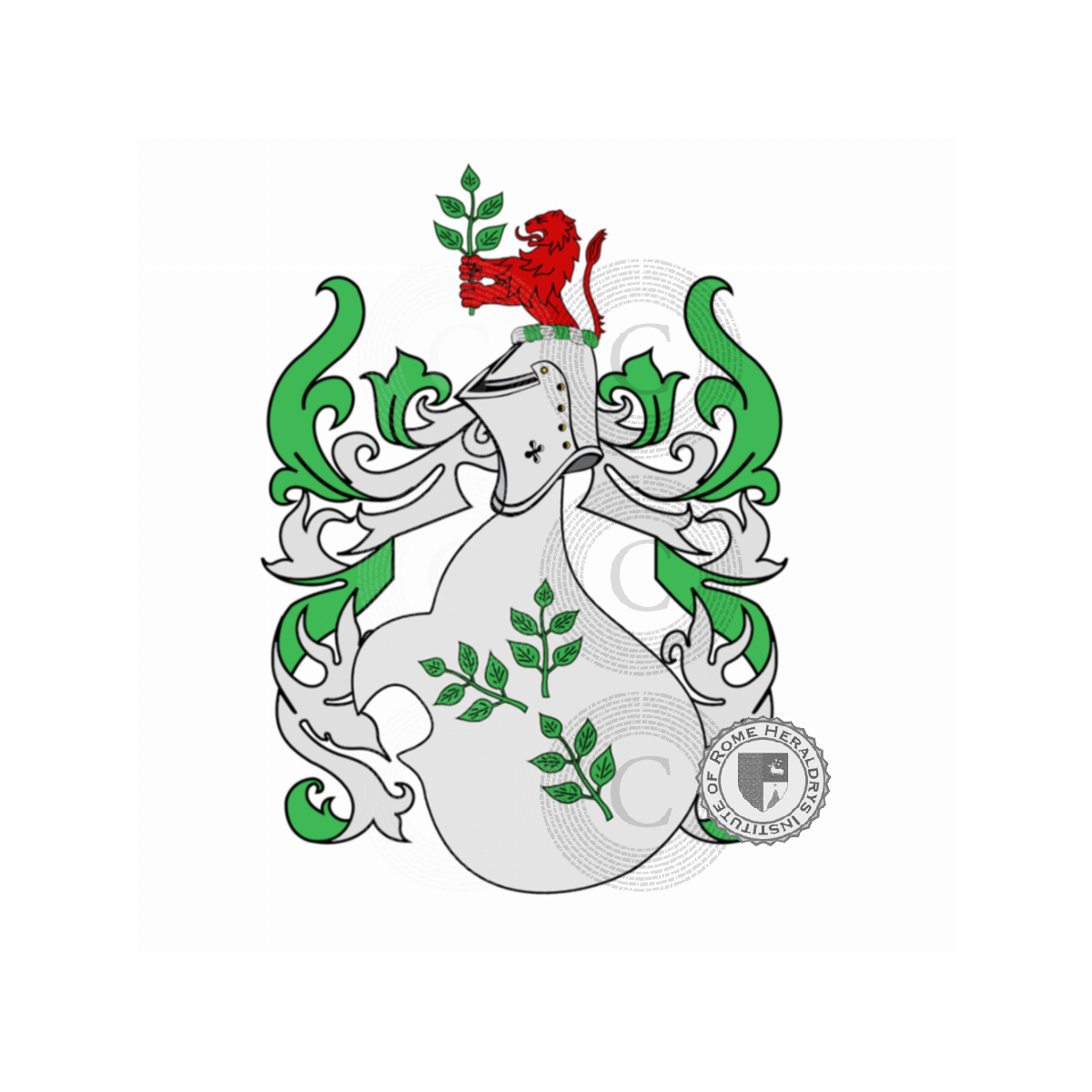 Wappen der FamilieBernouilli, Bernouilli,Bernoully,Bernouly