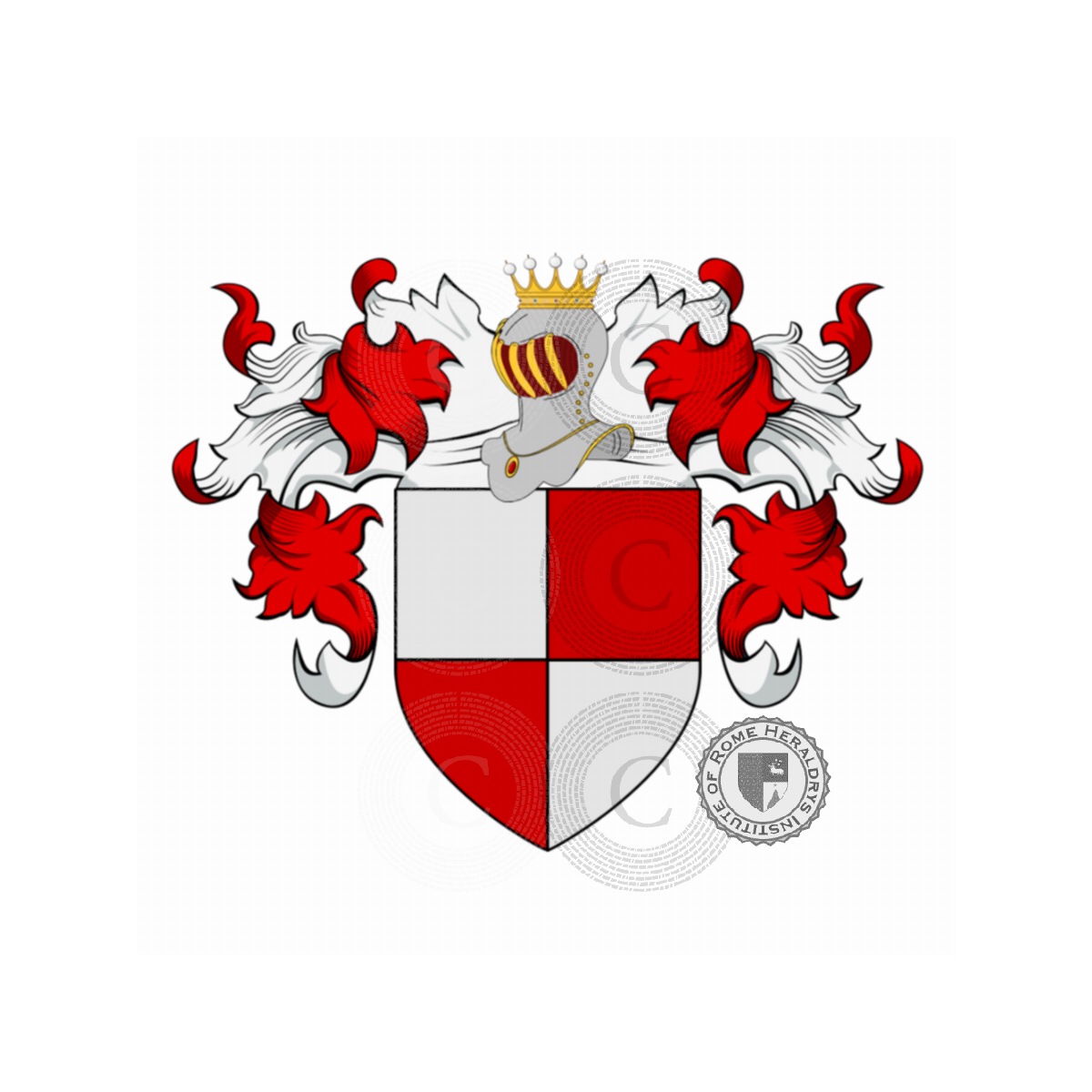 Coat of arms of familyCini, Benvenuti di Cino,Cini di Bartolo,Cini di Mattio,Cini di Spina,Cino,Cinti,Glicini