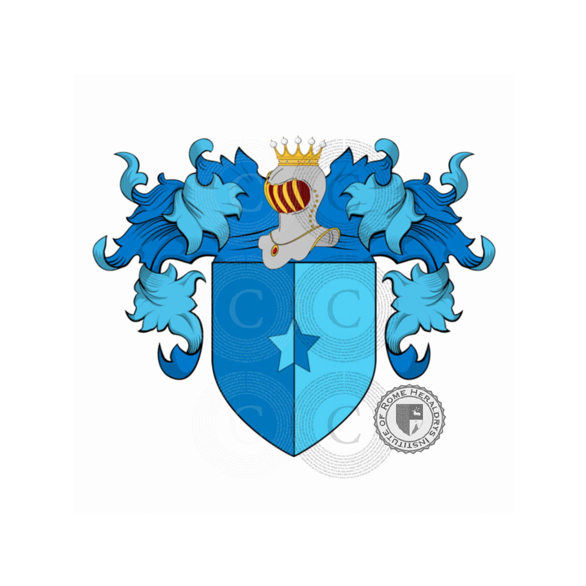 Coat of arms of familyCini, Benvenuti di Cino,Cini di Bartolo,Cini di Mattio,Cini di Spina,Cino,Cinti,Glicini