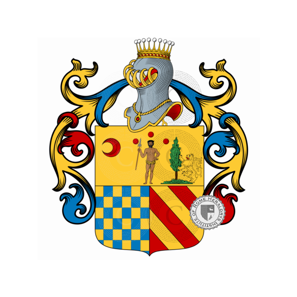 Coat of arms of familyLoschiavo, Lo Schiavo