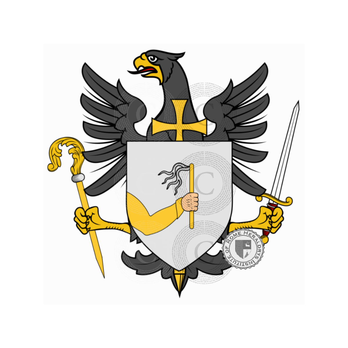 Coat of arms of familyAmbrogio, de Ambrogio,Sant'Ambrogio
