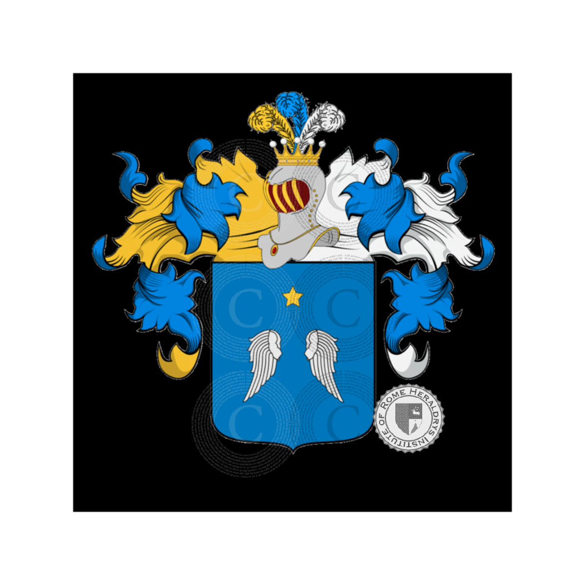 Coat of arms of familyPapallo, Papali,Papall,Soppe Papali,Soppe Papall