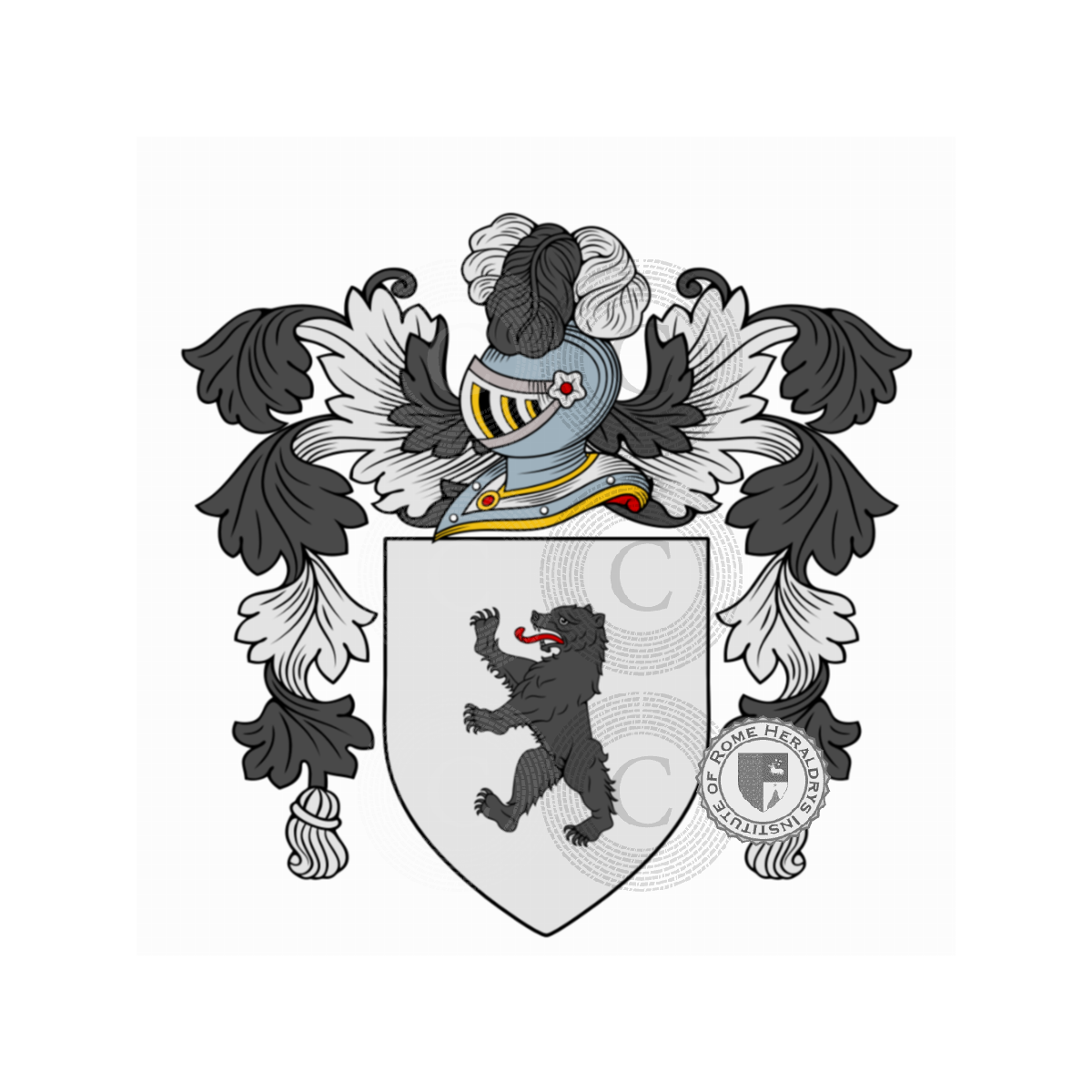Wappen der FamilieOrsi, Deddi,degli Orsi,Deorsi