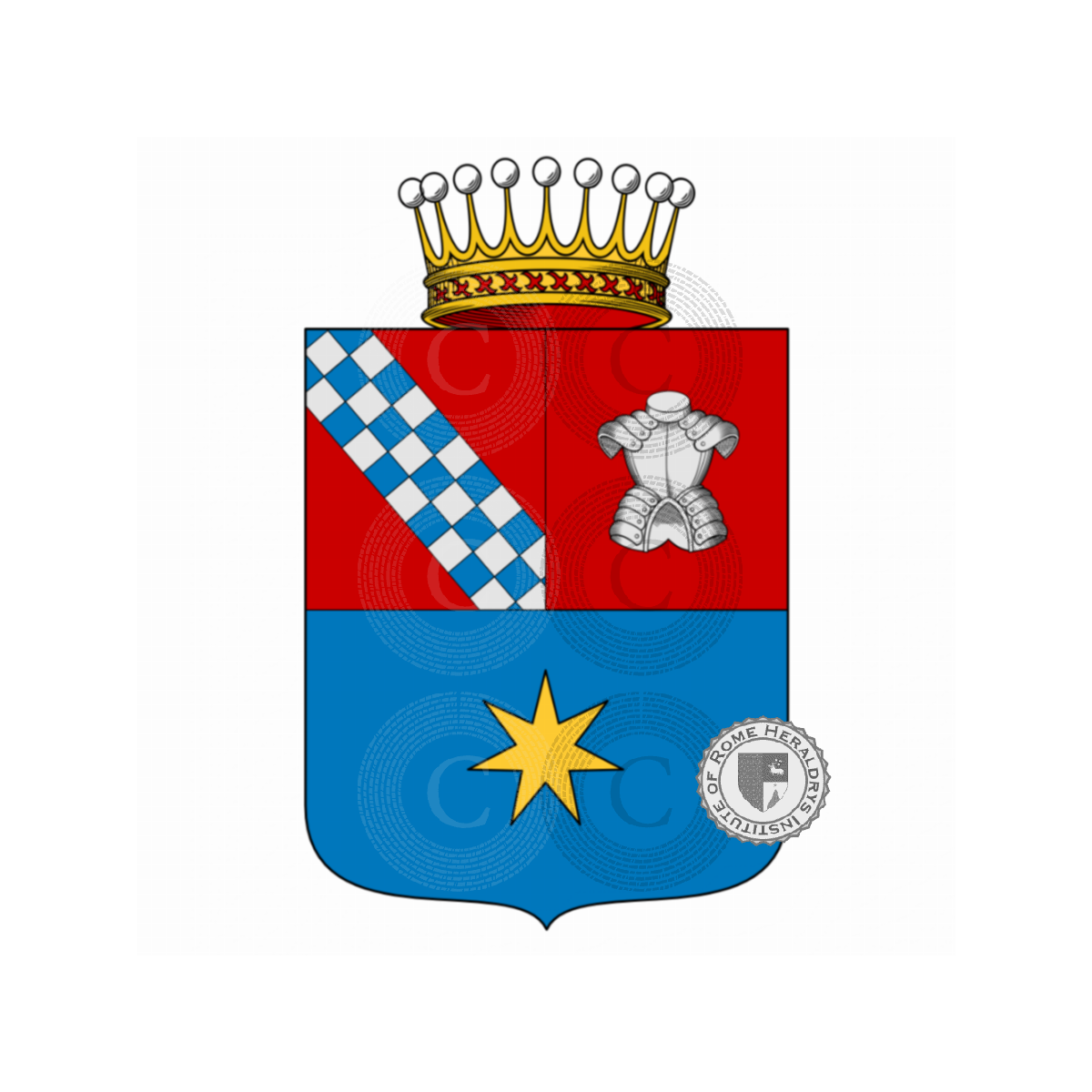 Escudo de la familiaPanciera di Zoppola