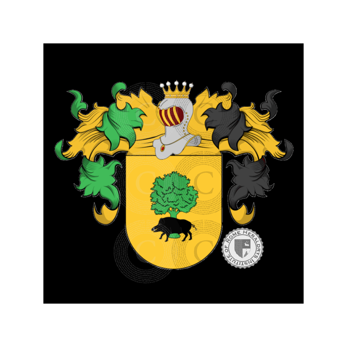 Coat of arms of familyModesto